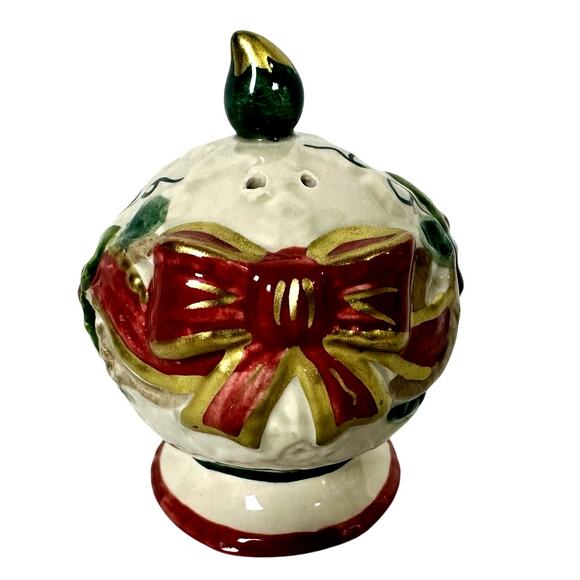 Fitz & Floyd OCI Sri Lanka 3-Pieces-Baroque Creamer Sugar/No Lid & One Shaker - Picture 4 of 8